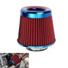 3" 76mm Inlet Cold Air Intake Cone Replacement Quality Dry Air Filter Red