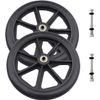 2Pcs Wheels Replacement for Wheelchairs, 8" X 1" Rollator Wheels, Anti-Slip Repl