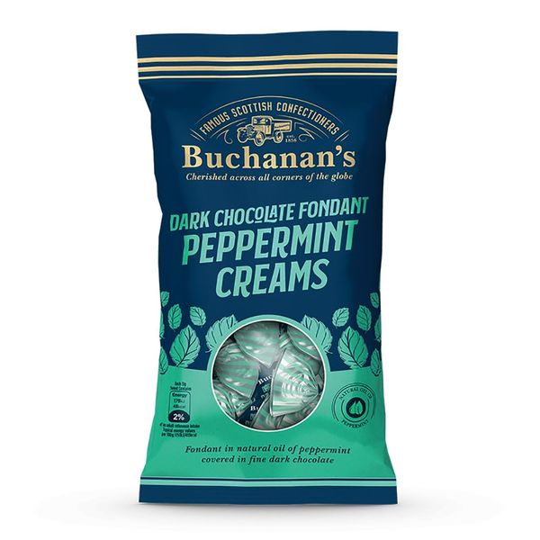 Buchanan's Dark Chocolate Fondant Peppermint Creams 120g