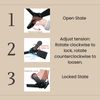 Massage Face Cradle with Cushion Massage Table Headrest, Fit Most Massage Table, Memory Foam, Adjustable