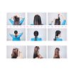 2PCS (Blue+Red) Hair Styers Styling Accessories Sponge French Hair Twist Braider Braiding Tool DIY Hair Machine for Women Lady Girl