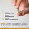 Biliven TM, 60 Capsules, Vegan Product - Nutraceutical Gallbladder Formula fo...