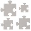 Pappe Puzzleteil - 3-50cm Basteln Deko, Größe:15cm, Pack mit:10 Stück