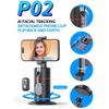 Smart Motion Tracking Phone Holder, Auto Face Tracking Tripod 360° Rotation, Sna