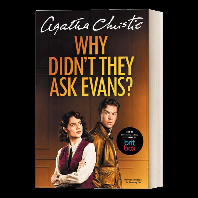 Why Didn't They Ask Evans? 英文原版 悬崖上的谋杀 影视封面版 阿加莎侦探小说 英文版 进口英语原版书籍