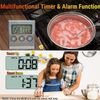Remote Kitchen Digital Cooking Thermometer Probe Meat Food Temperature w/Timer ~