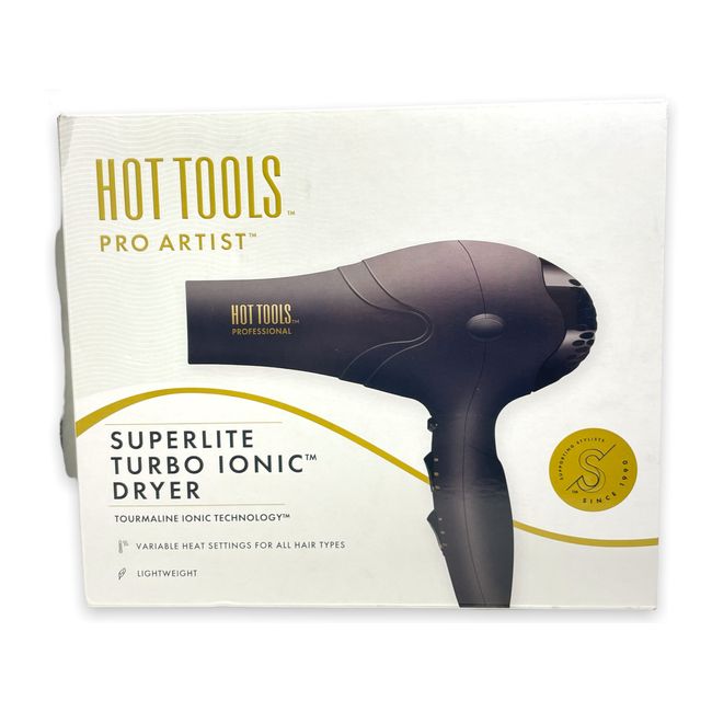 Hot Tools Pro Artist Superlite Turbo Ionic Dryer Model:HT703OD *New Sealed*