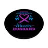 Proud Rheumatoid Arthritis Warrior Husband PopSockets Swappable PopGrip