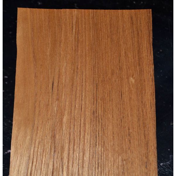 Teak Raw Wood Veneer Sheet 7 x 50 inches 1/42nd                         35136-10