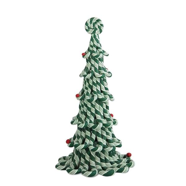 Byers' Green Candycane Tree Artificial Decor