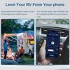 LUGVFHS Wireless RV Leveling System,Camper Leveling System,Travel Trailer Leveling System,Compatible with LevelMate PRO Leveling System,App Enabled,Easy Install