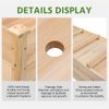Outdoor Raised Garden Bed with Legs Vegetable Elevated Planter Box Herb Garden