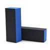 500 piece Black Blue Sanding Block 3 Way 120/120/120 Nail Buffer Blocks