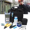 Fiber Optic FTTH Tool Kit with FC-6S Cutter Cleaver Optical Power Meter Visual