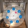 MHCOZY Zigbee Temperature Sensor Controller with Waterproof Probe,Tuya app Remote 16A Smart Switch(tuya zigbee hub needed)