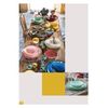 ROSE E TULIPANI Concert Blue Avio Flat Plate 27 cm