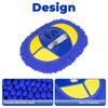 bemece Car Cleaning Brush with Long Handle, Blue (Blue x 2)