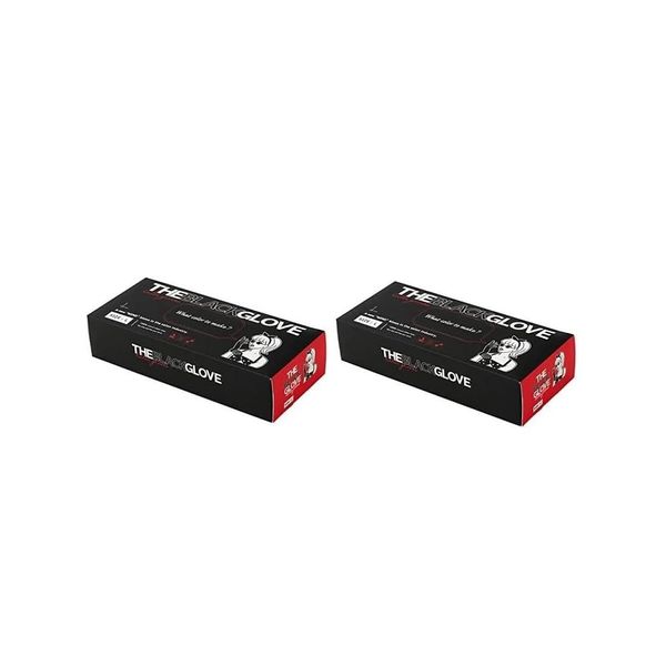 [アイズ] ザ ブラックグローブ 50枚入 L ×2セット