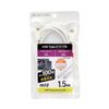 Elecom MPA-CC5P15WH USB-C & USB-C Cable, 100W USB PD Compatible, 3.9 ft (1.5 m), White