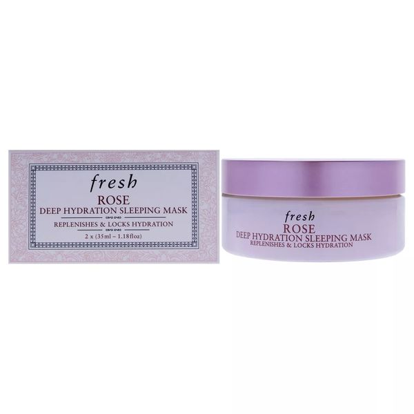 Fresh Rose Deep Hydration Sleeping Mask 2.3 oz (2x1.15oz) New in Box