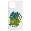 iPhone 14 Funny Hiker Hiking Landscape Backpack Case