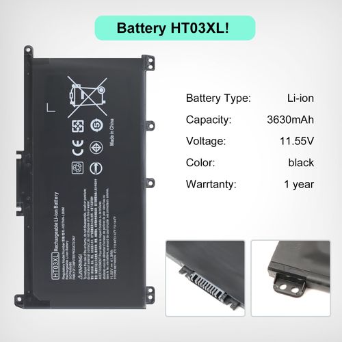 Tinkon HT03XL L11119-855 Battery for HP Pavilion 15-CU0058NR 15-CS3073CL 15-CS3153CL 15Z-CW100 15T-CS200 15-CS0XXX 15-CS2064ST 15-CS3XXX 15T-CS300 15-CW1063WM 15Z-CW000 Pavilion 14 14-CE 14-CF 14-DF