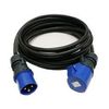 20M - 32A 4mm H07RNF Tough Rubber Hook Up Lead 3 Pin Plug & Socket