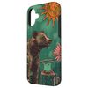 iPhone 16 Plus Grizzly Bear Retro Floral Tarot Card Case