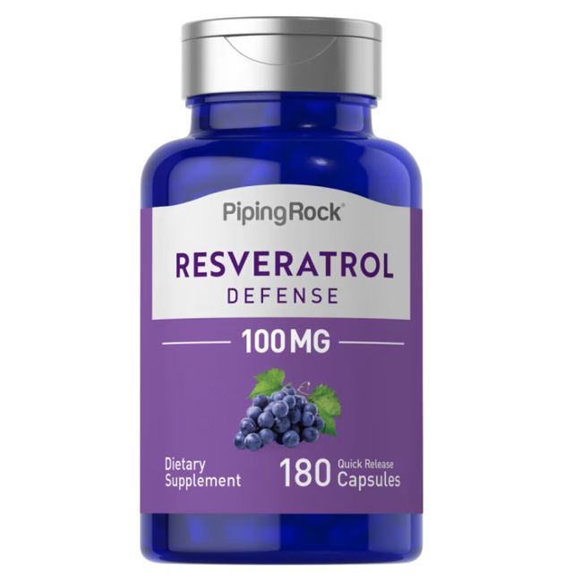 Resveratrol Defense 100 mg, 180 Quick Release Capsules