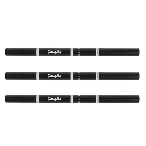 3x Douglas Make-up 937554 Augen Augenbrauenstift Brow 3 In 1 Triple Tip Pencil Set