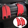 TXROMTZ Car Headrest Hooks for Handbags - 2 Pack (Red)