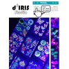 Blacklight Glow Party Temporary Tattoo-1 Sheet -Buttterfly