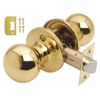 Dale Hardware Bala Door Knob - Passage Set - Polished Brass