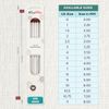 KnitPro Nova Cubics Single Pointed Needles 10" (25cm) | 4.50mm