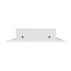 6x6 Modern AC Vent Cover - Decorative White Air Vent - Standard Linear Slot Diff