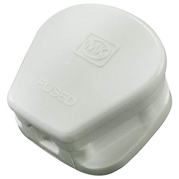 13A Safety Plug, Electrical Mains Plugs Standard CONNECTORS - 646WHI