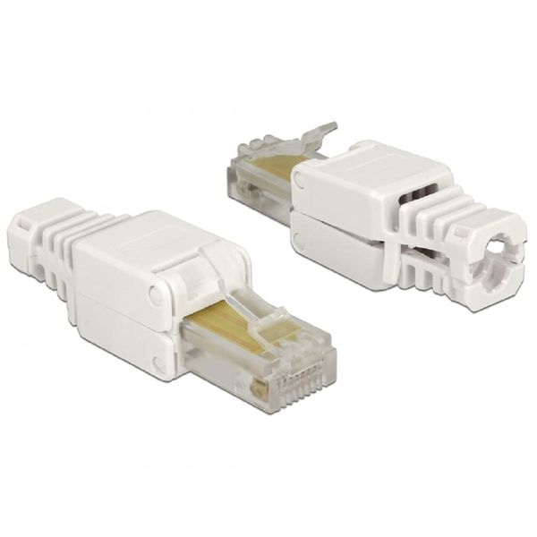 Delock RJ45 Stecker Cat.5e UTP werkzeugfrei 2 Stück