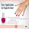 duri 156N Sting - Neon Purple Nail Polish