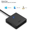 BENFEI Memory Card Reader, BENFEI 4in1 USB USB-C to SD Micro SD MS CF Card Reader Adapter