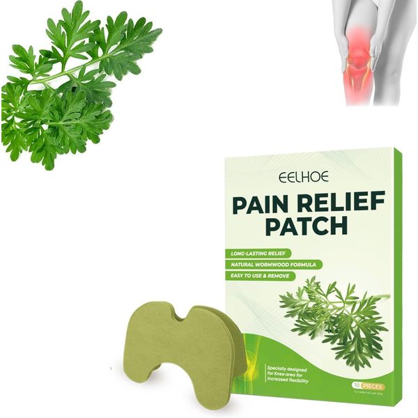 Relieve Knee Pain in Minutes, Wellknee Pain Relief Patch Wellness Pain Relief Patch for Knee Knee Patches for Pain Relief Muscle Pains (20pcs)