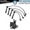 Ignition Coil & Spark Plug Wire Kit Set for Hyundai Elantra New