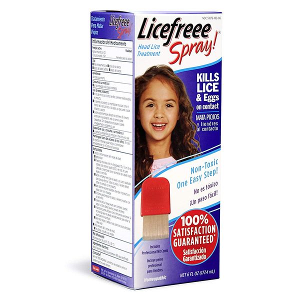 Tecnu Lice Free Spray 6 Oz, Pack of 4