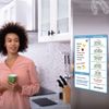 Whiteboard Planners for Fridge (Blue, A3 (42 x 30cm))
