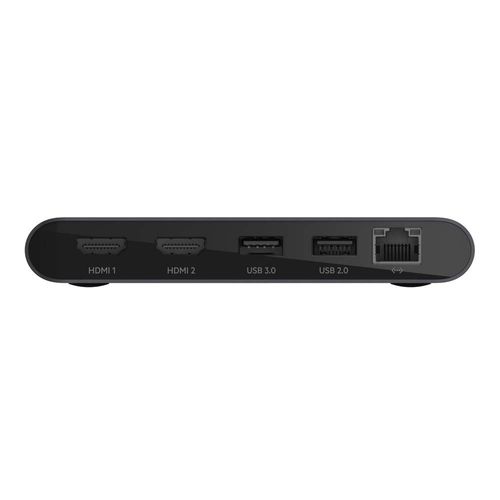 Belkin Thunderbolt 3 Dock Mini HD With Cable - Usb C Hub - Usb C Docking Station For Macos & Windows, Dual 4K @60hz, 40Gbps Transfer Speed, With Ethernet Port, BLACK