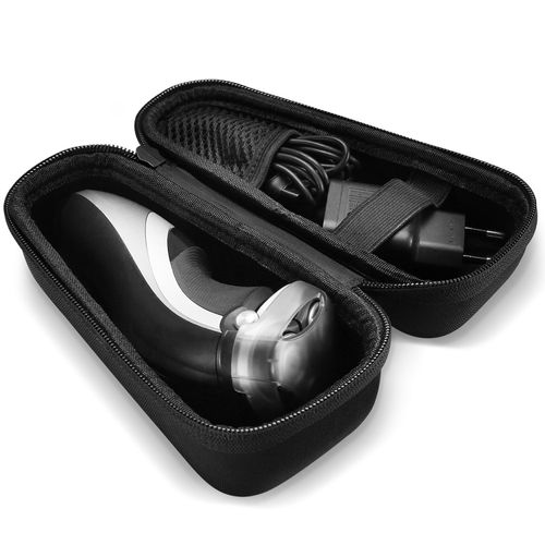 ProCase Carry Case for Philips Series 3000/5000 PowerTouch/1000/2100/3100/4500/5100/6100/ 6400/8900/9300/AquaTouch AT899, Hard Travel Cover for Philips Men's Electric Shaver Father's Day Gift -Black