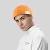 WULIQIUQIU Brimless Docker Cap for Men Sailor Cap Skullcap Beanie Hat(Yellow)