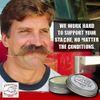 Firehouse Moustache Wax Light - for Beard & Mustache Shaping, Naturally Scented