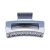 Medium Square Hair Clip, Hair Clip, Firm Hair Clip, Hair Accessory, Cute, Stylish, Women's, Korea (8.8*4.8cm, Blue)