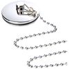 Bristan W BATH11 C Luxury Bath Waste with Brass Plug Chrome