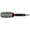 JAGUAR Round Brush - Nylon - Black/Grey - Wavy, Curly, All - Anti-Frizz - 109 g - 1 Piece - Unisex / All Ages - Hairdressers, Hair Stylists, Hair Enthusiasts